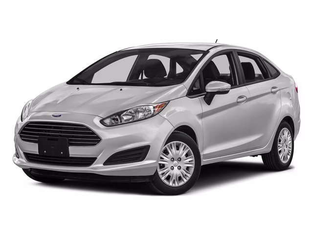 2016 Ingot Silver Ford Fiesta SE FWD Sedan