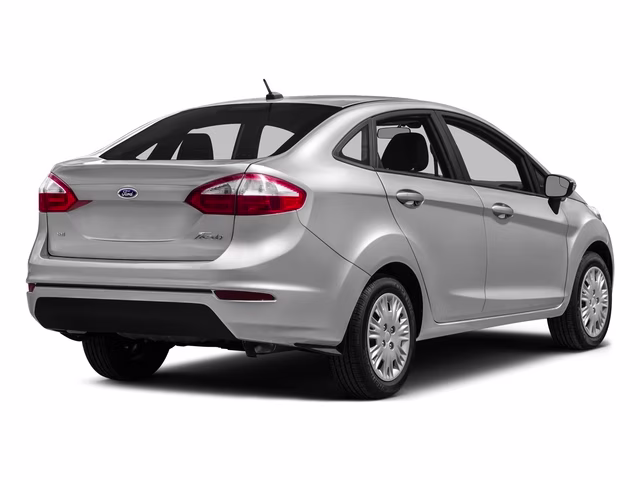 2016 Ingot Silver Ford Fiesta SE FWD Sedan