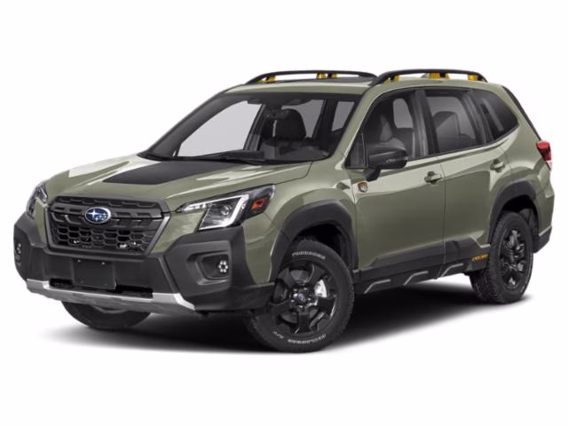 2024 Autumn Green Metallic Subaru Forester Wilderness AWD SUV