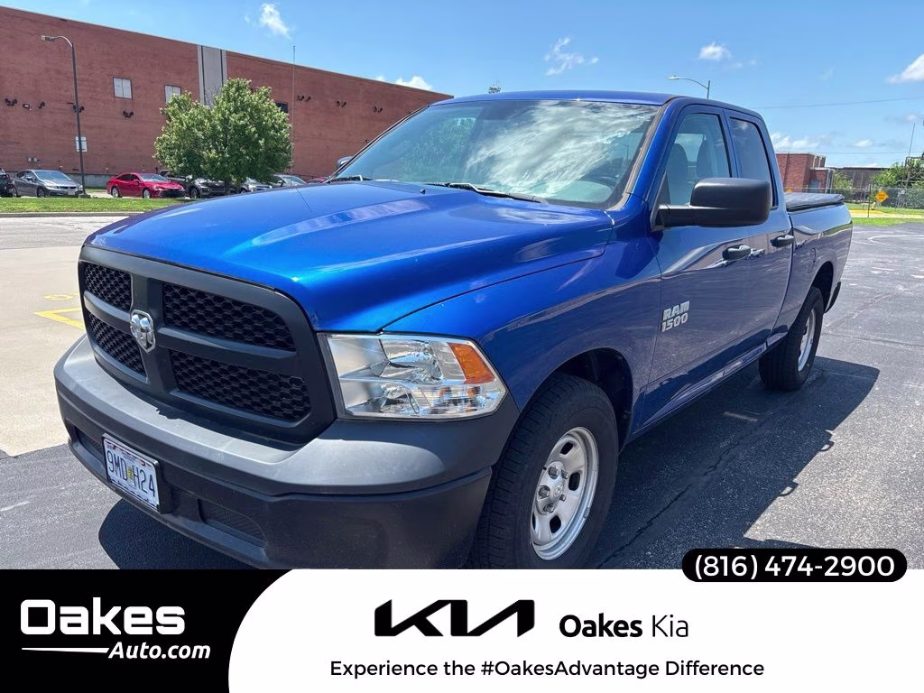 2018 Blue Streak Pearlcoat Ram 1500 Tradesman RWD Truck