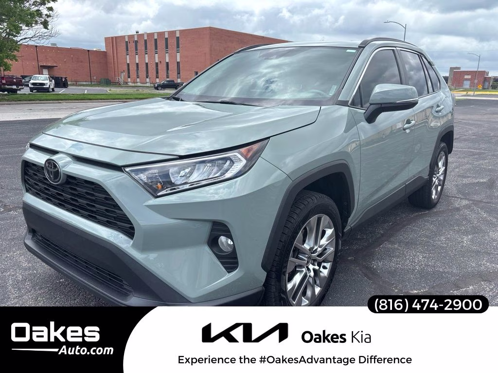 2021 Lunar Rock Toyota RAV4 XLE Premium FWD SUV