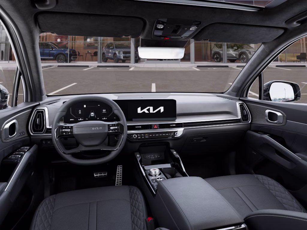 2026 Snow White Pearl Kia Sorento Hybrid X-Line SX Prestige AWD SUV