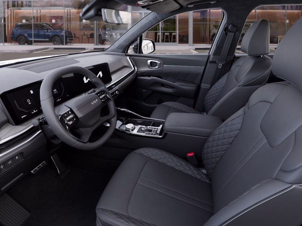 2026 Snow White Pearl Kia Sorento Hybrid X-Line SX Prestige AWD SUV