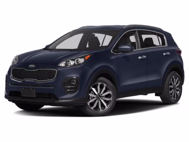 2018 Pacific Blue Kia Sportage EX AWD SUV