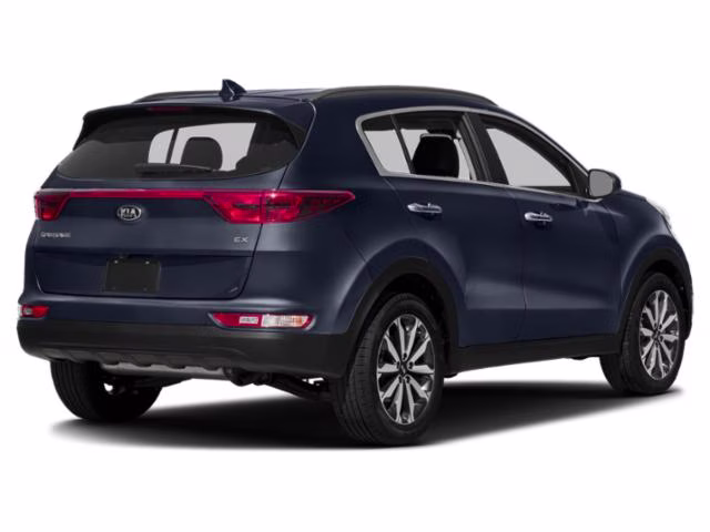 2018 Pacific Blue Kia Sportage EX AWD SUV