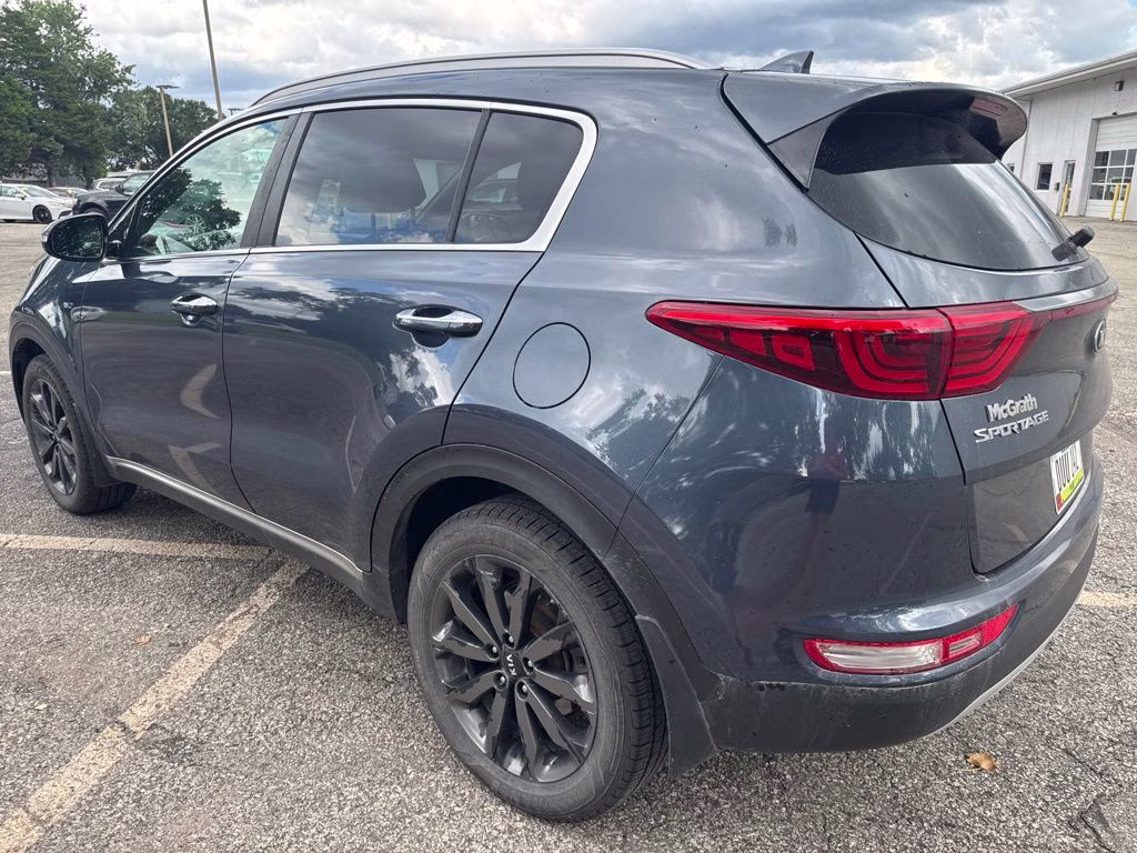2018 Pacific Blue Kia Sportage EX AWD SUV