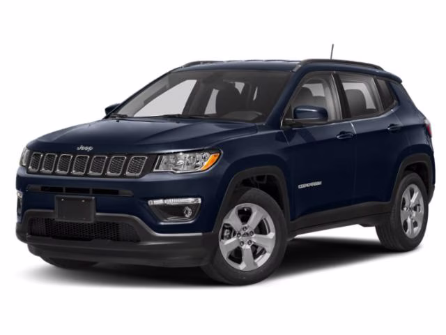 2018 Jazz Blue Pearlcoat Jeep Compass Latitude FWD SUV