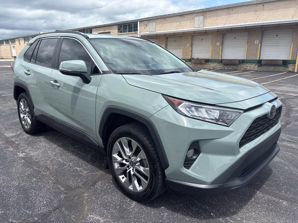 2021 Lunar Rock Toyota RAV4 XLE Premium FWD SUV