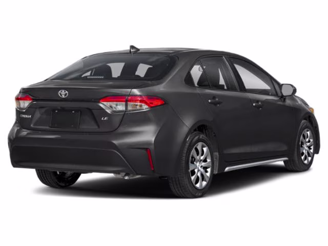 2025 Midnight Black Metallic Toyota Corolla LE FWD Sedan