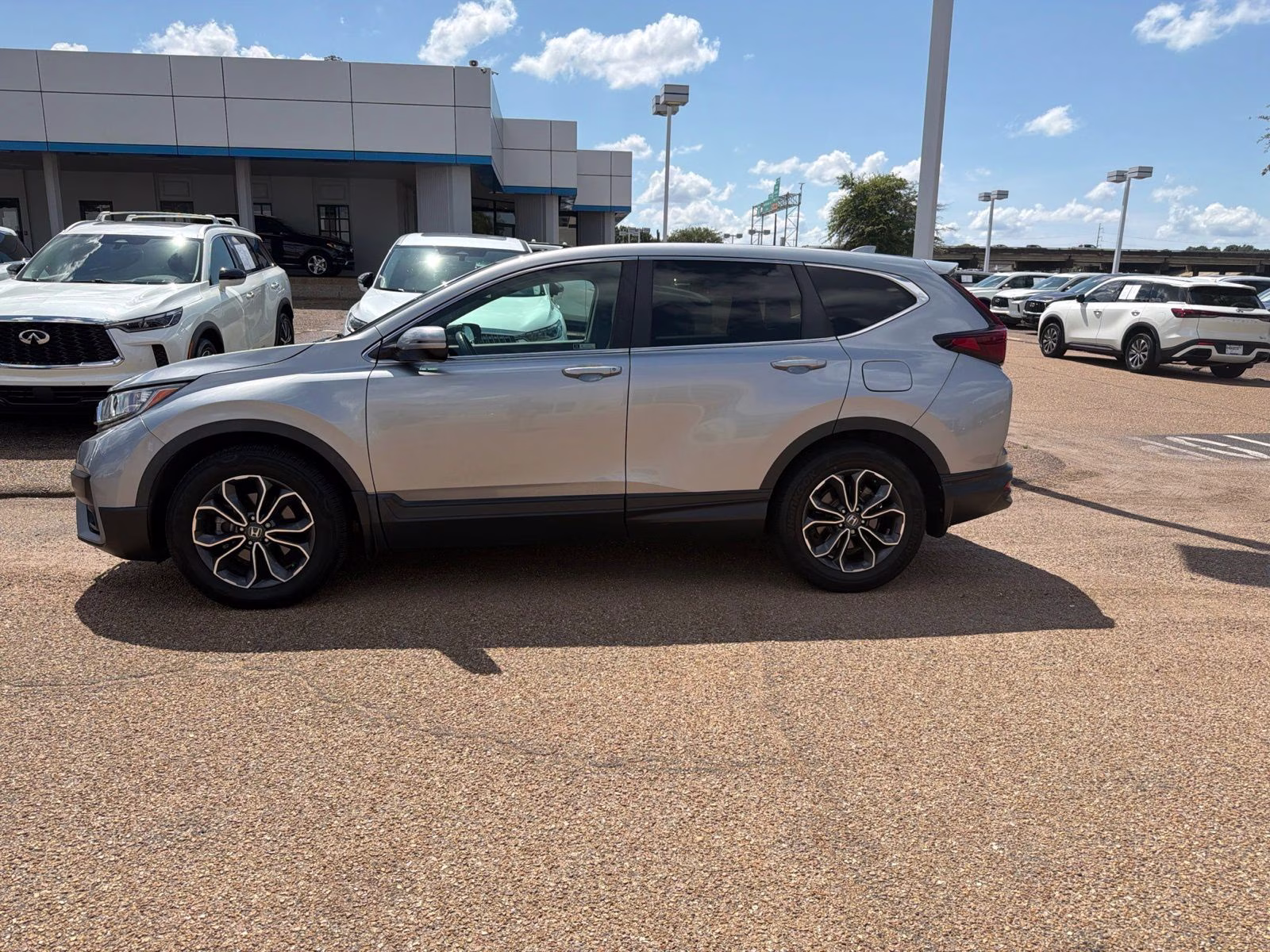 2021 Silver Honda CR-V EX-L FWD SUV
