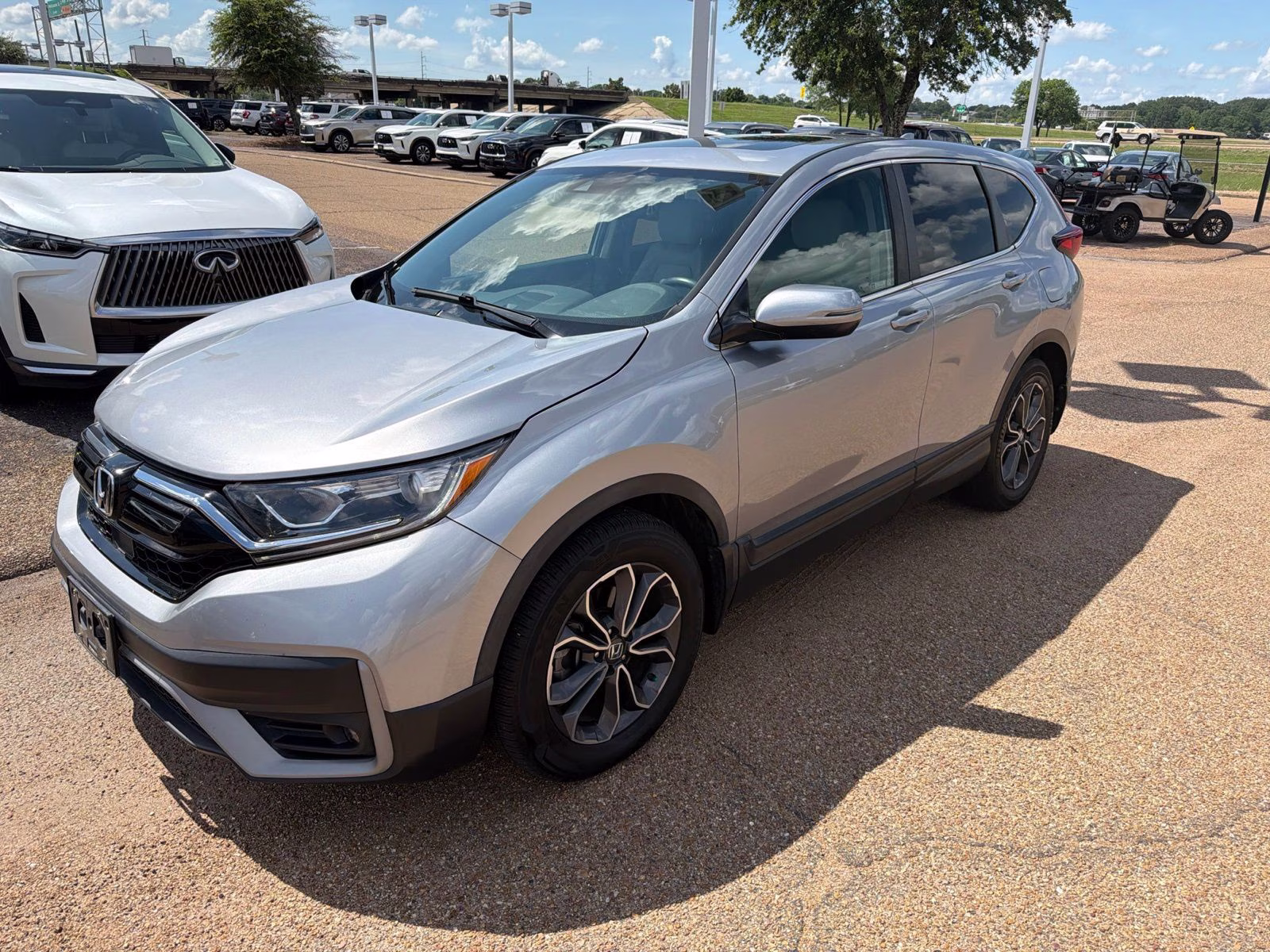 2021 Silver Honda CR-V EX-L FWD SUV