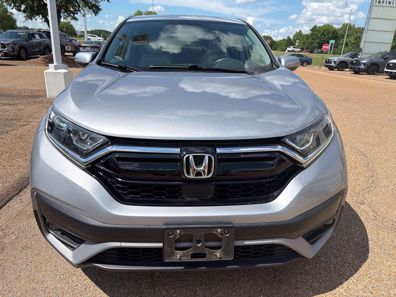 2021 Silver Honda CR-V EX-L FWD SUV