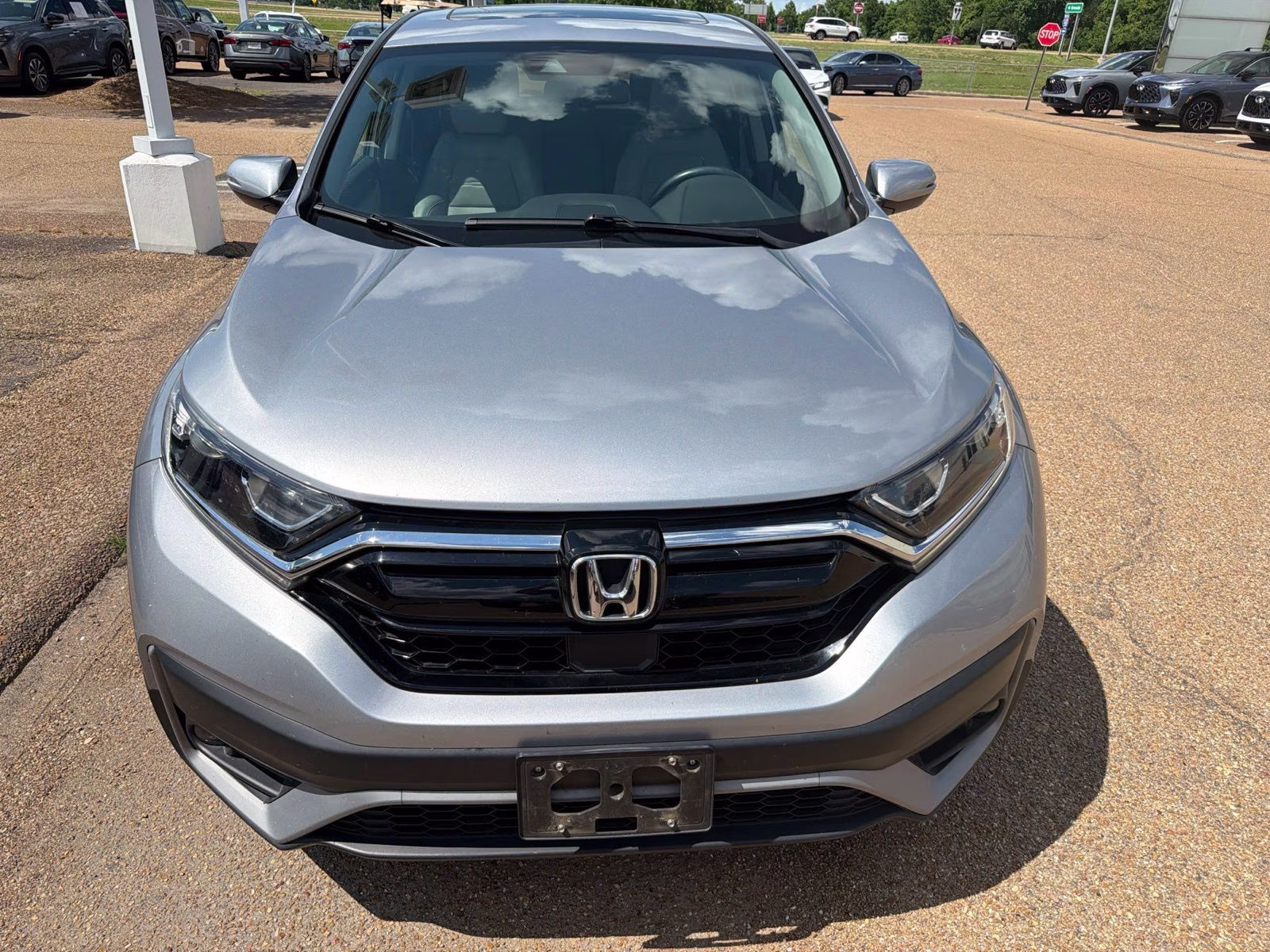 2021 Silver Honda CR-V EX-L FWD SUV