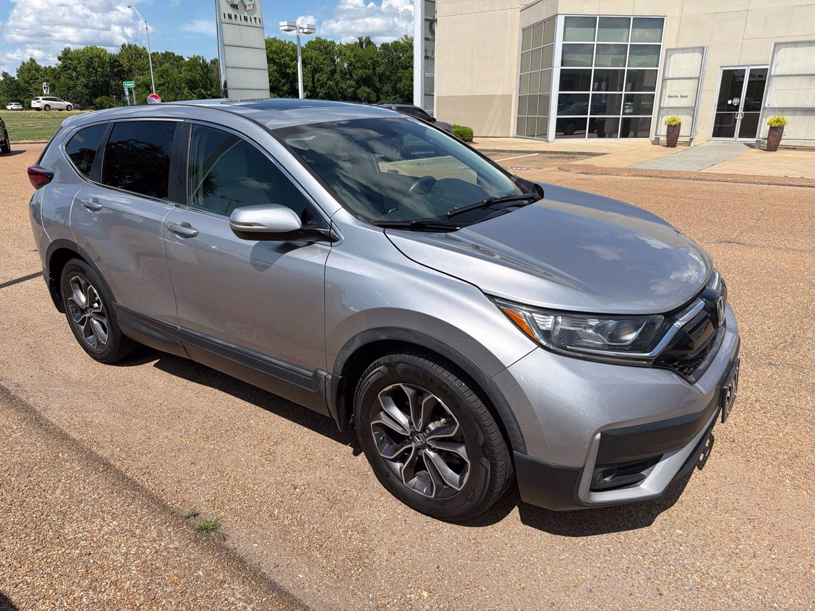 2021 Silver Honda CR-V EX-L FWD SUV