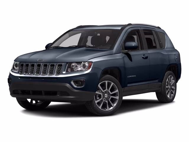 2016 True Blue Pearlcoat Jeep Compass Latitude 4X4 SUV