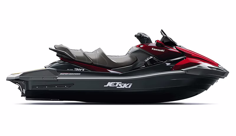 2026 Metallic Deep Red / Ebony Kawasaki Jet Ski Ultra 310LX Personal Watercraft