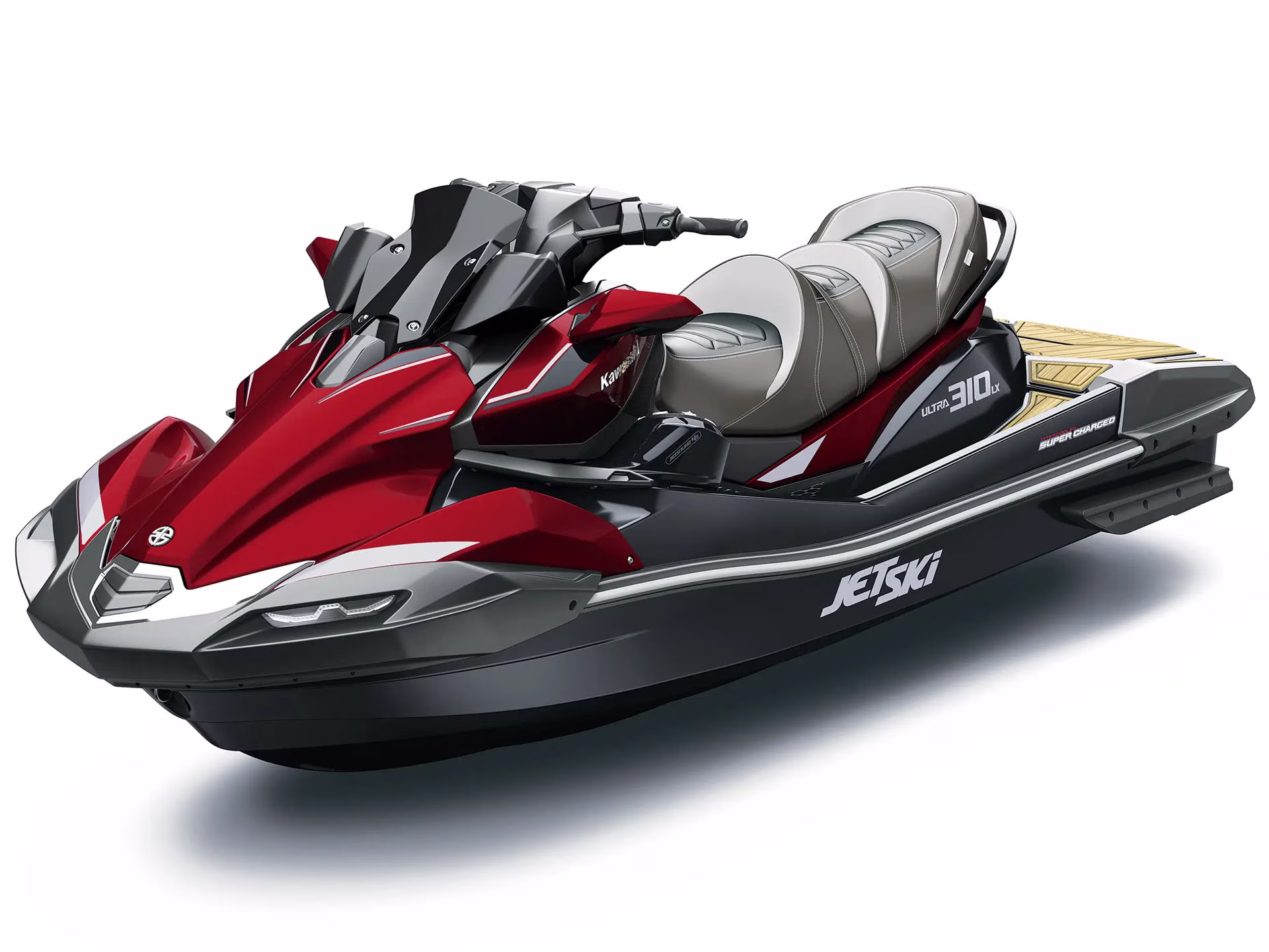 2026 Metallic Deep Red / Ebony Kawasaki Jet Ski Ultra 310LX Personal Watercraft