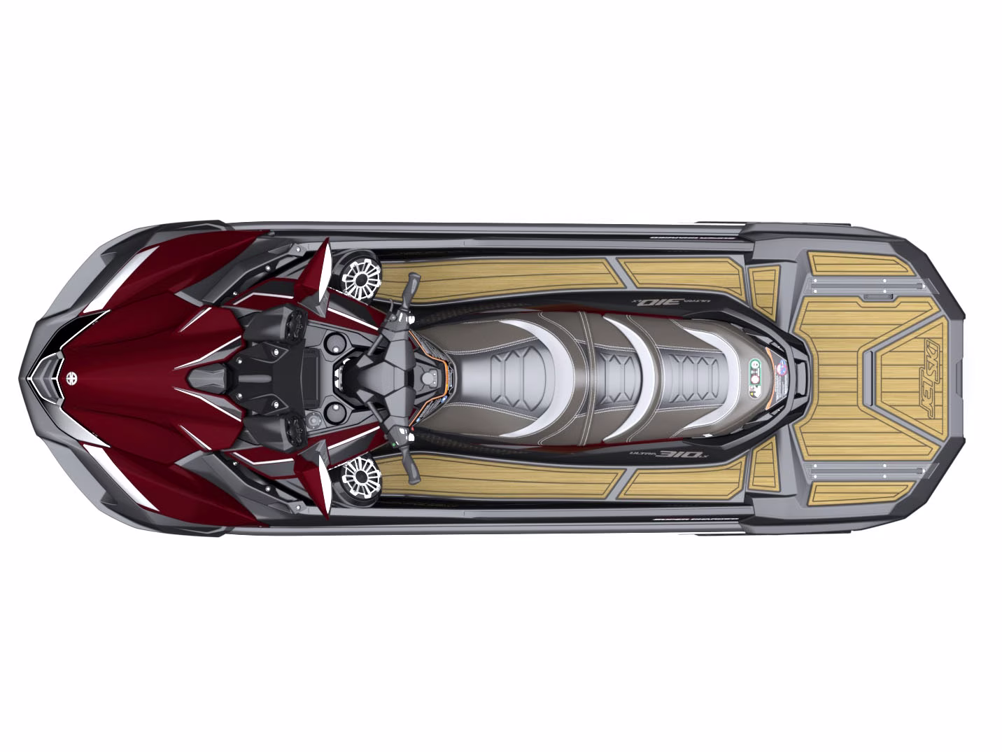2026 Metallic Deep Red / Ebony Kawasaki Jet Ski Ultra 310LX Personal Watercraft