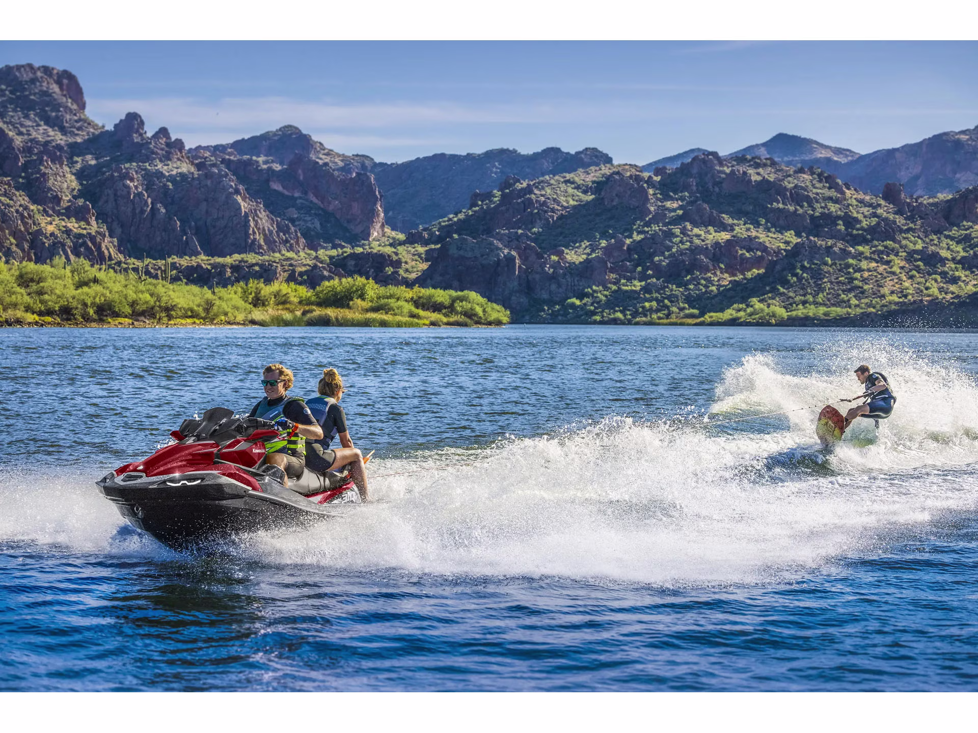 2026 Metallic Deep Red / Ebony Kawasaki Jet Ski Ultra 310LX Personal Watercraft