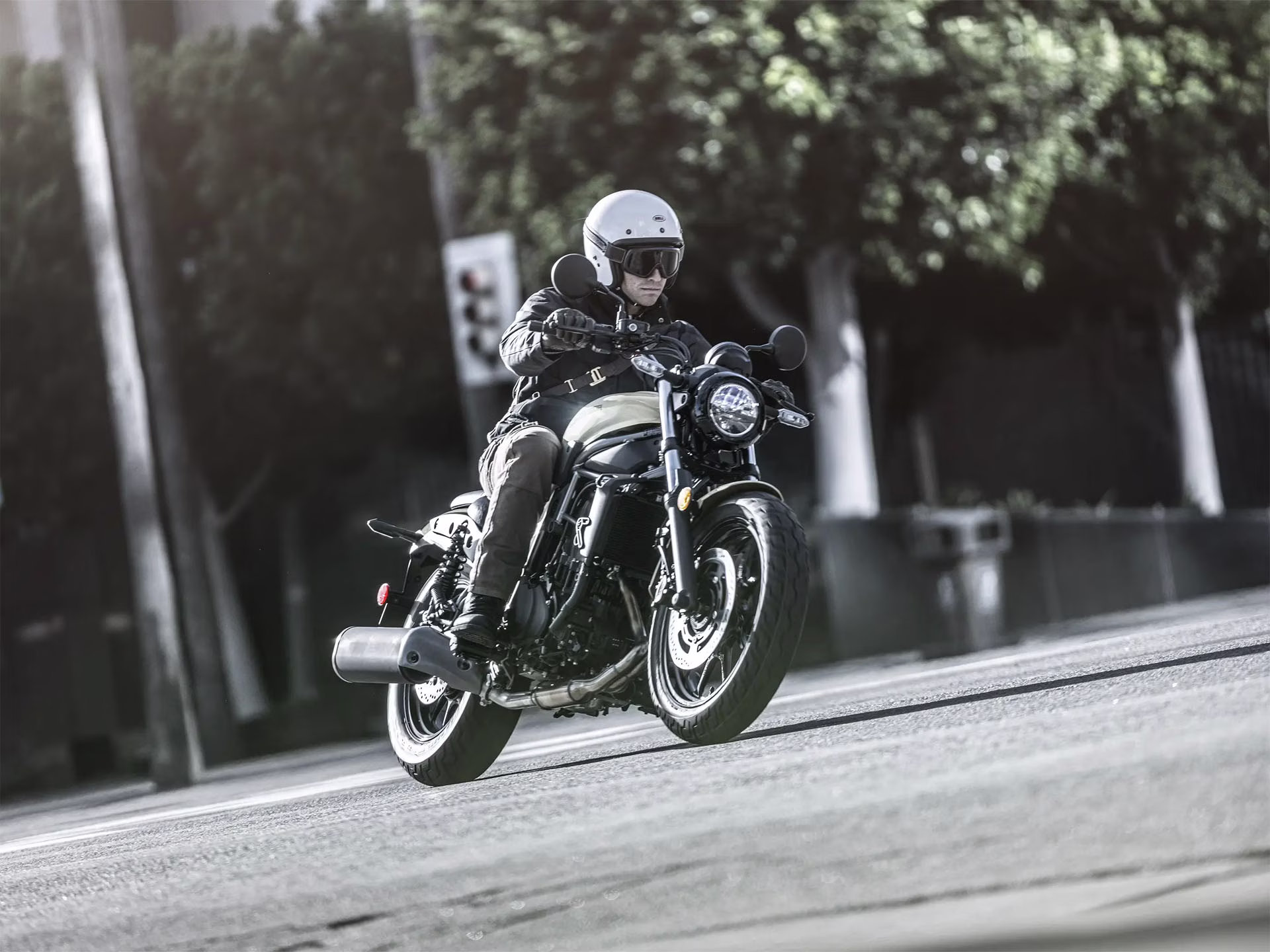 2026 Urban City White Kawasaki Eliminator ABS Motorcycle