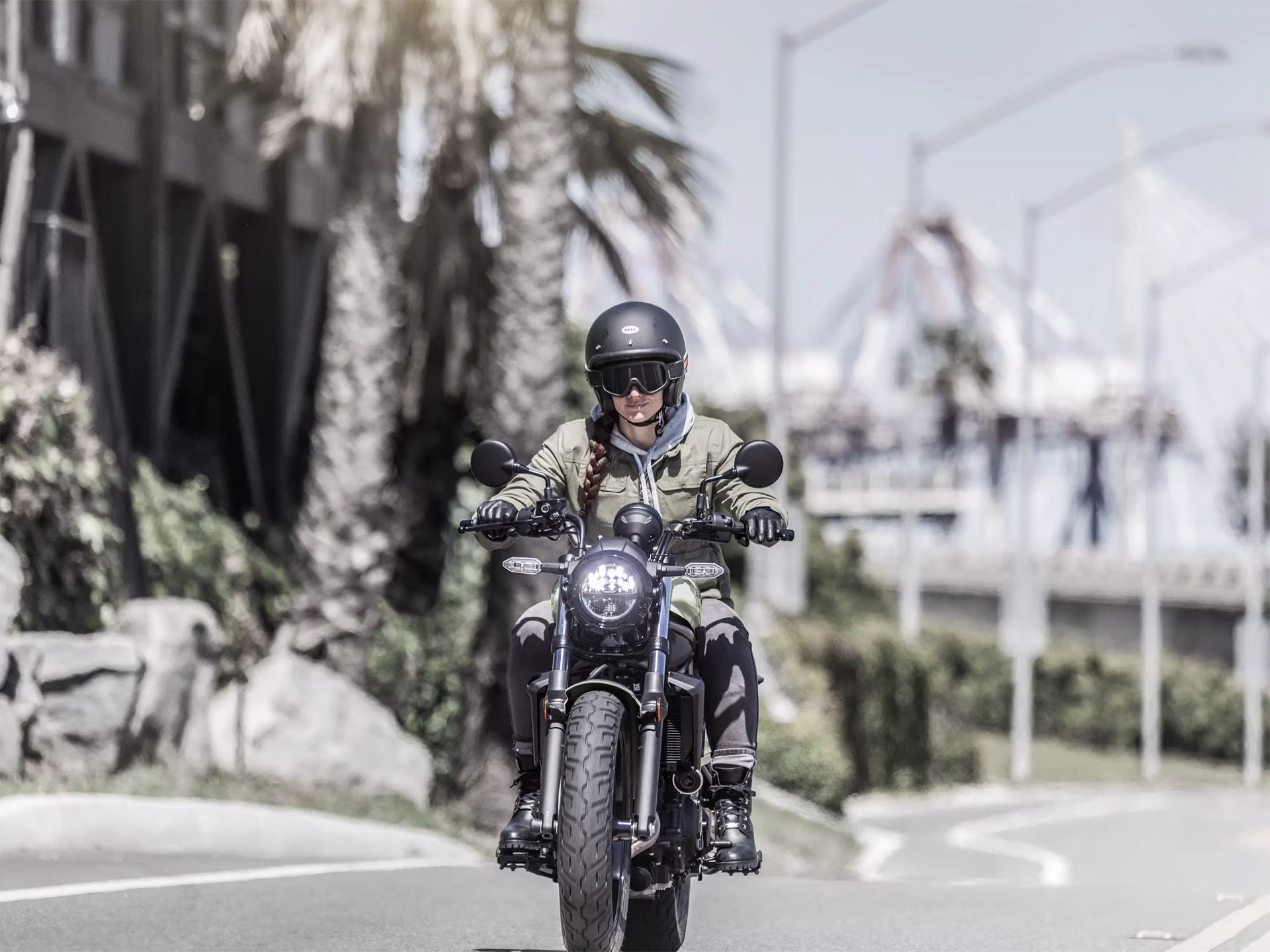2026 Urban City White Kawasaki Eliminator ABS Motorcycle