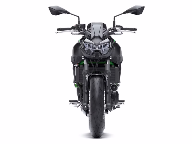 2025 Metallic Spark Black / Green Kawasaki Z650 ABS Motorcycle
