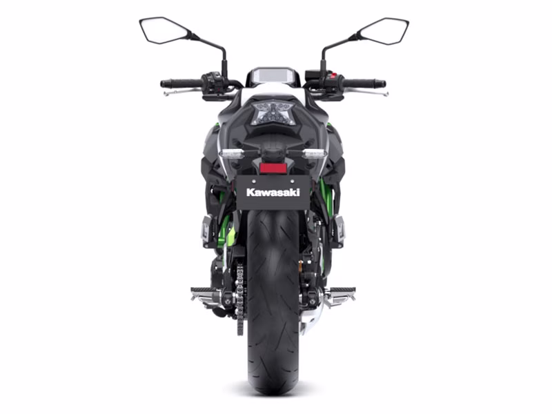 2025 Metallic Spark Black / Green Kawasaki Z650 ABS Motorcycle
