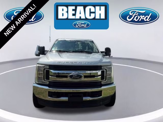 2018 Ingot Silver Ford Super Duty F-250 SRW XLT 4X4 Truck