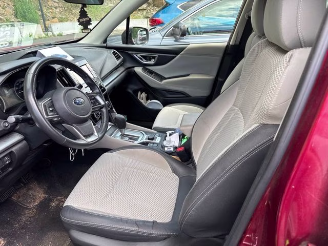 2019 Crimson Red Pearl Subaru Forester Premium AWD SUV