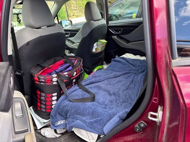 2019 Crimson Red Pearl Subaru Forester Premium AWD SUV