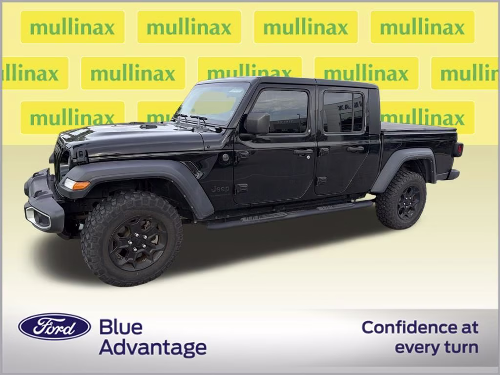 2023 Black Clearcoat Jeep Gladiator Sport 4X4 Truck