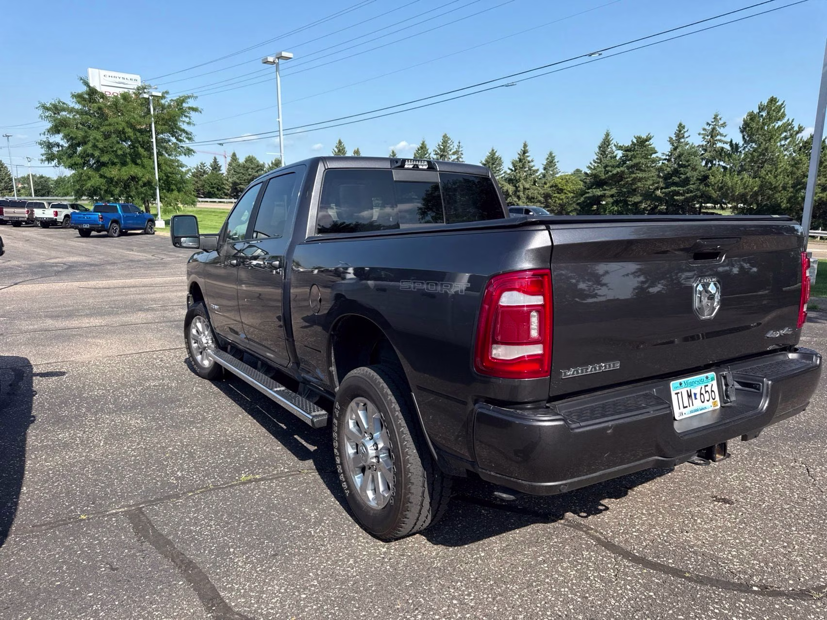 2024 Granite Crystal Metallic Clearcoat Ram 2500 Laramie 4X4 Truck