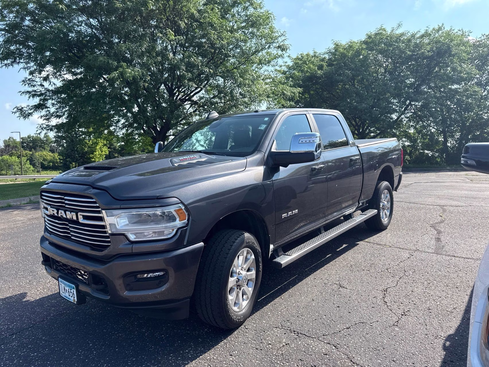 2024 Granite Crystal Metallic Clearcoat Ram 2500 Laramie 4X4 Truck