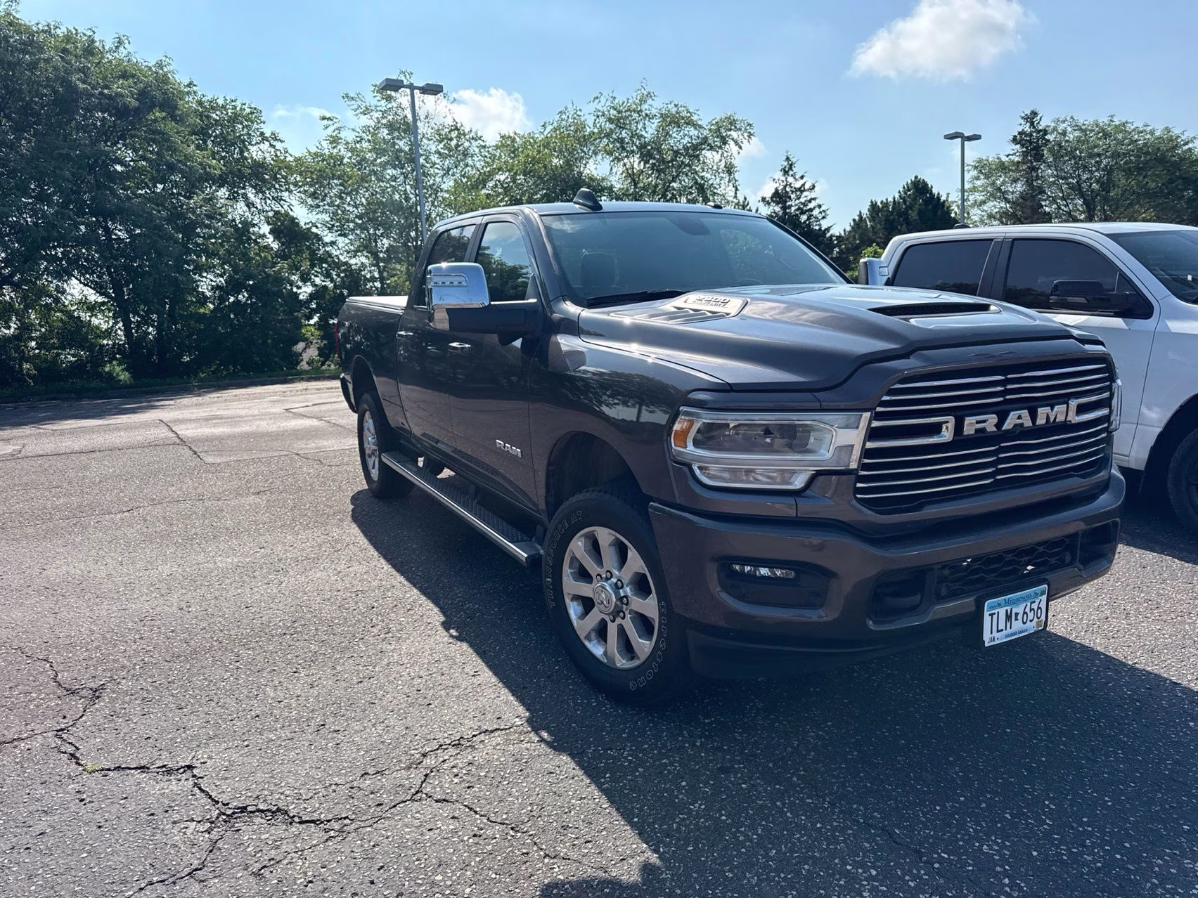 2024 Granite Crystal Metallic Clearcoat Ram 2500 Laramie 4X4 Truck