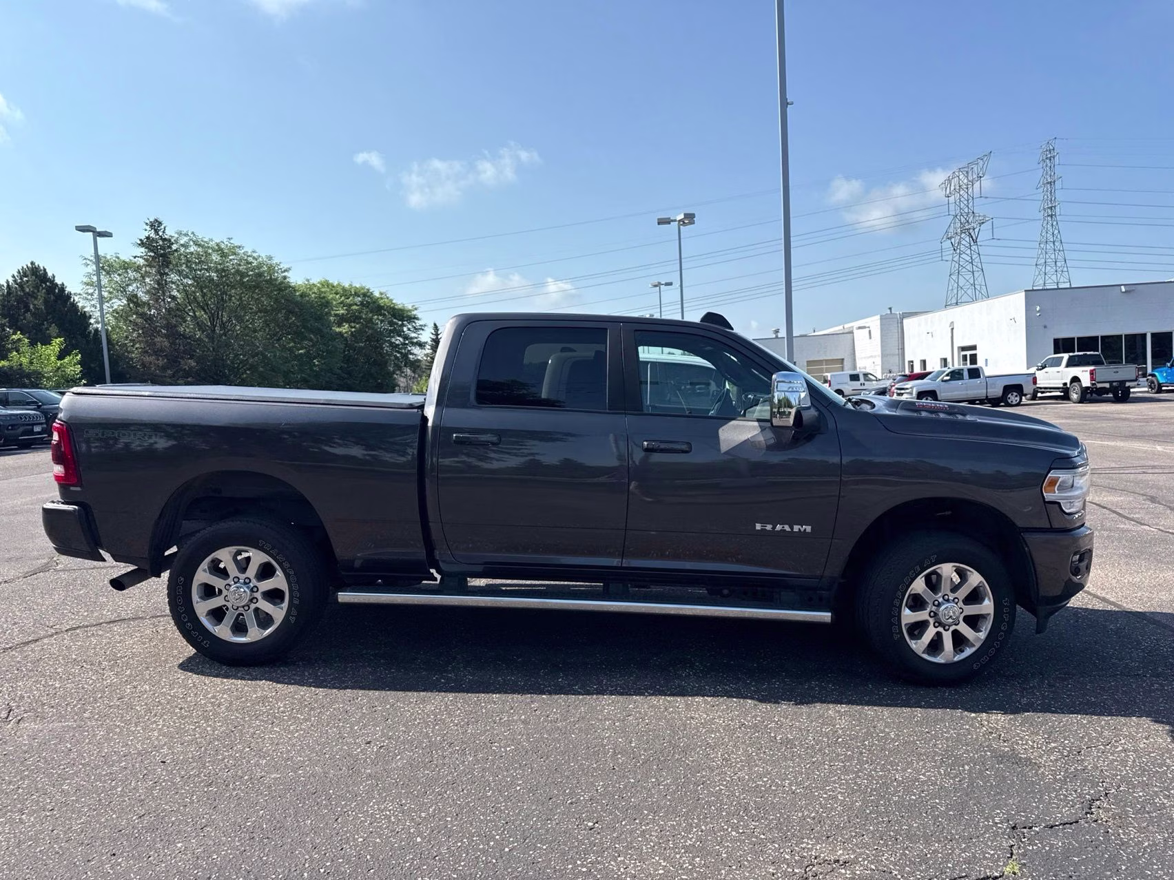 2024 Granite Crystal Metallic Clearcoat Ram 2500 Laramie 4X4 Truck