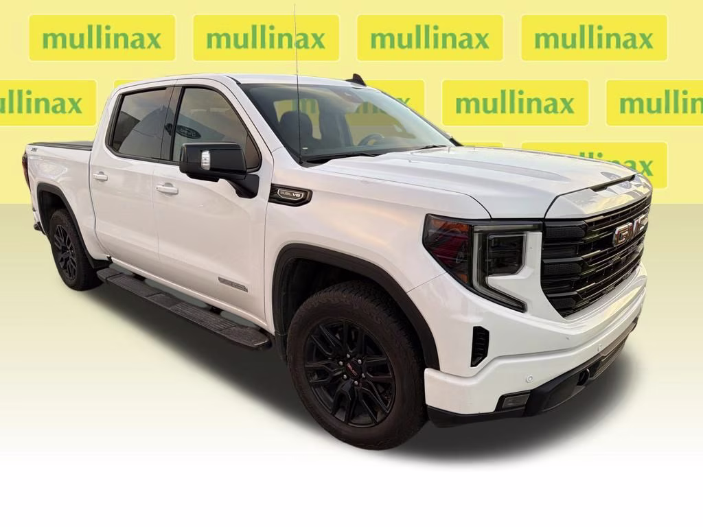 2025 Summit White GMC Sierra 1500 Elevation 4X4 Truck