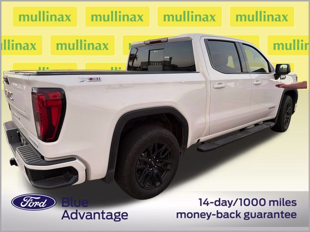 2025 Summit White GMC Sierra 1500 Elevation 4X4 Truck