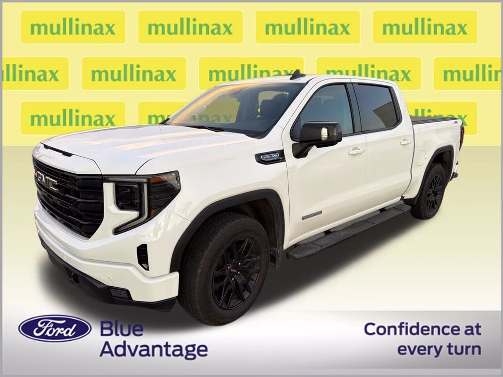 2025 Summit White GMC Sierra 1500 Elevation 4X4 Truck