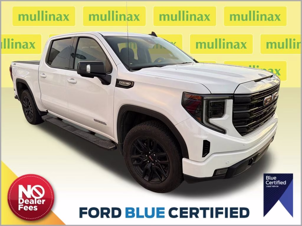 2025 Summit White GMC Sierra 1500 Elevation 4X4 Truck