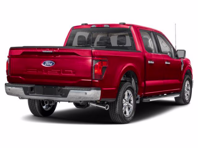 2024 Rapid Red Metallic Tinted Clearcoat Ford F-150 XLT RWD Truck