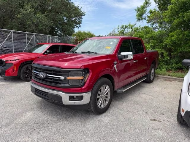 2024 Red Metallic Ford F-150 XLT RWD Truck