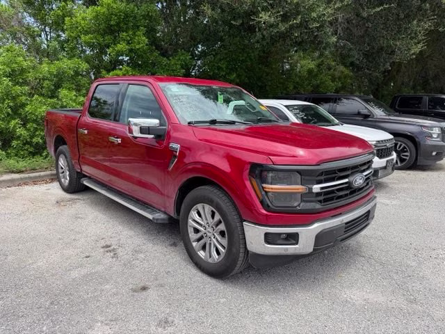 2024 Red Metallic Ford F-150 XLT RWD Truck