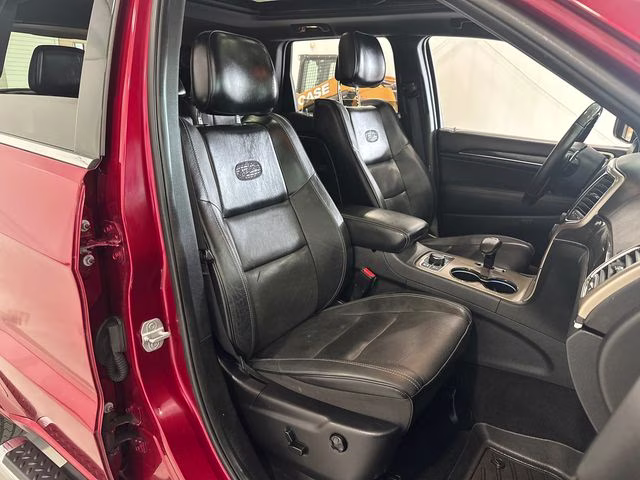 2014 Deep Cherry Red Crystal Pearlcoat Jeep Grand Cherokee Overland 4X4 SUV