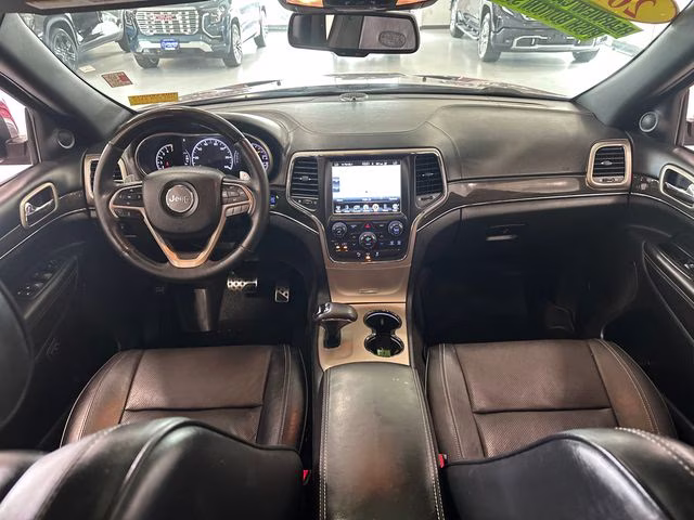 2014 Deep Cherry Red Crystal Pearlcoat Jeep Grand Cherokee Overland 4X4 SUV