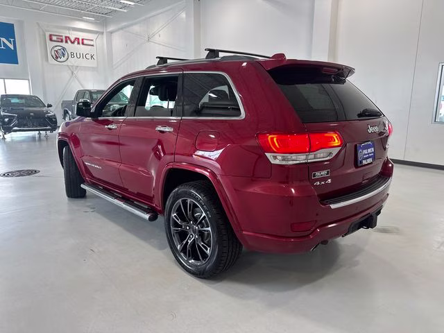 2014 Deep Cherry Red Crystal Pearlcoat Jeep Grand Cherokee Overland 4X4 SUV