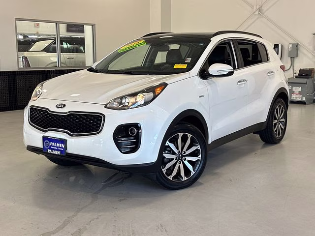 2018 Snow White Pearl Kia Sportage EX AWD SUV