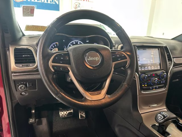 2014 Deep Cherry Red Crystal Pearlcoat Jeep Grand Cherokee Overland 4X4 SUV