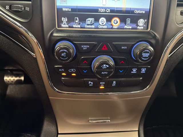 2014 Deep Cherry Red Crystal Pearlcoat Jeep Grand Cherokee Overland 4X4 SUV