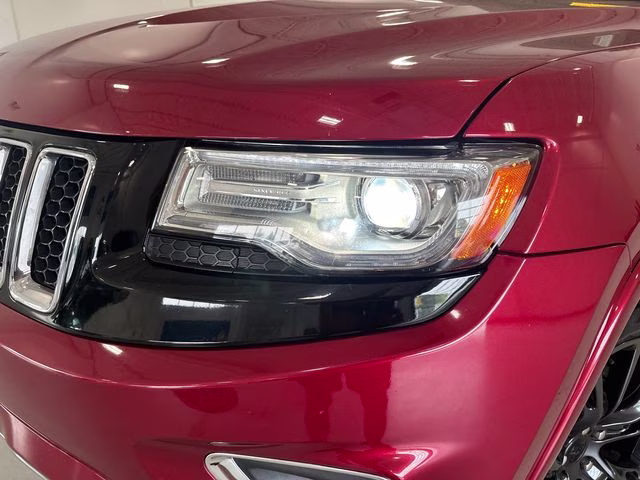 2014 Deep Cherry Red Crystal Pearlcoat Jeep Grand Cherokee Overland 4X4 SUV