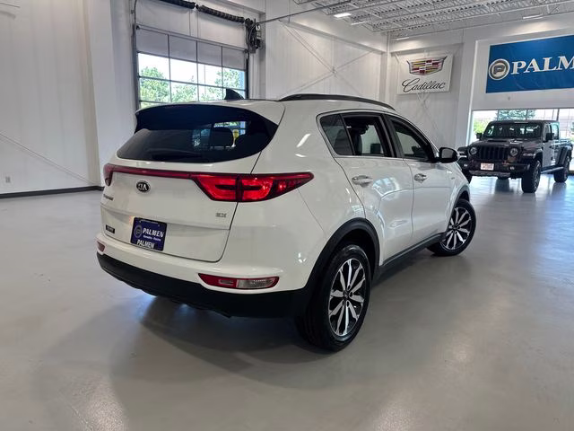 2018 Snow White Pearl Kia Sportage EX AWD SUV